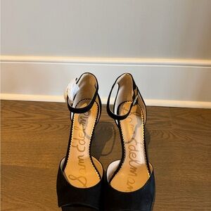 Sam Edelman Black Heeled Sandals